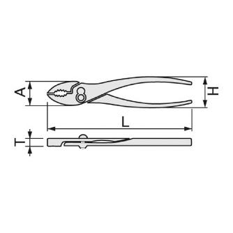 ＴＯＮＥ（株） コンビネーションプライヤ CP プライヤ CP-150