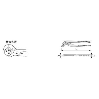 ＴＯＮＥ（株） セーフティプライヤ SWP セーフティプライヤ SWP-250