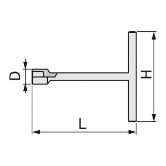 ＴＯＮＥ（株） T形レンチ TW Ｔ型レンチ TW-08