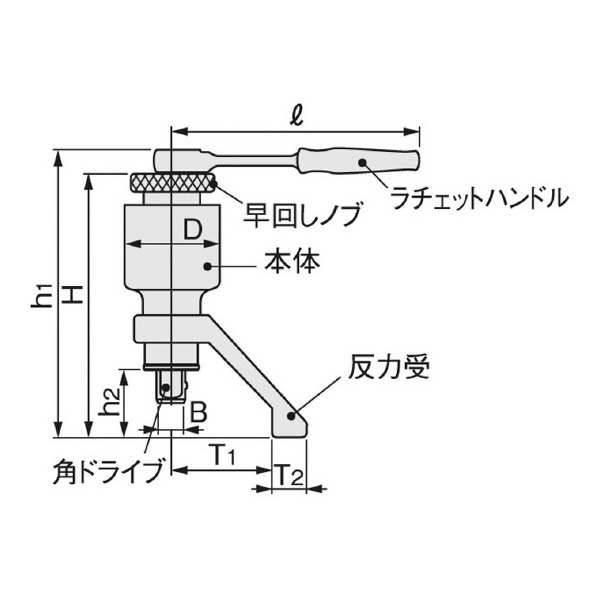 ＴＯＮＥ（株） パワーレンチ(フレキシブル) 8-250F パワーレンチ 8-250F