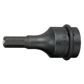ＴＯＮＥ（株） インパクト用ヘキサゴンソケット(マグネット付) 4AH インパクトヘキサゴンソケット 4AH-08K