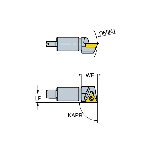 サンドビック（株） ファインボーリング カートリッジ L148D ボーリング　カートリッジ　【Ｅ】 L148D-13-1103
