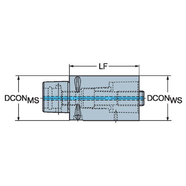 サンドビック（株） エクステンションアダプタ 391.01 エクステンションアダプタ　【Ｅ】 C10-391.01-100 140