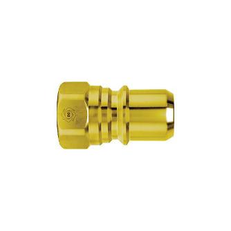 日東工器（株） ゼロスピルカプラ ZEL-P ゼロスピル ZEL-8P BRASS NBR