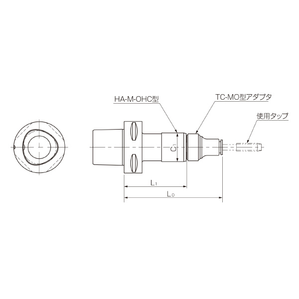 カトウ工機（株） HA－M－OHC型タッパー C-HA-M-OHC ＨＡ－Ｍ－ＯＨＣ型タッパー C4-HA412-M-OHC