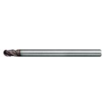 日進工具（株） 無限コーティング 3枚刃ボールエンドミル MSB345