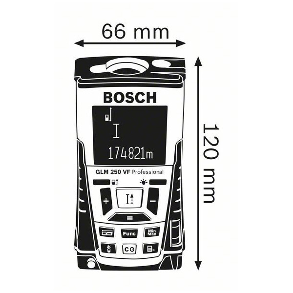 ボッシュ（株） レーザー距離計 レーザー距離計 GLM250VF