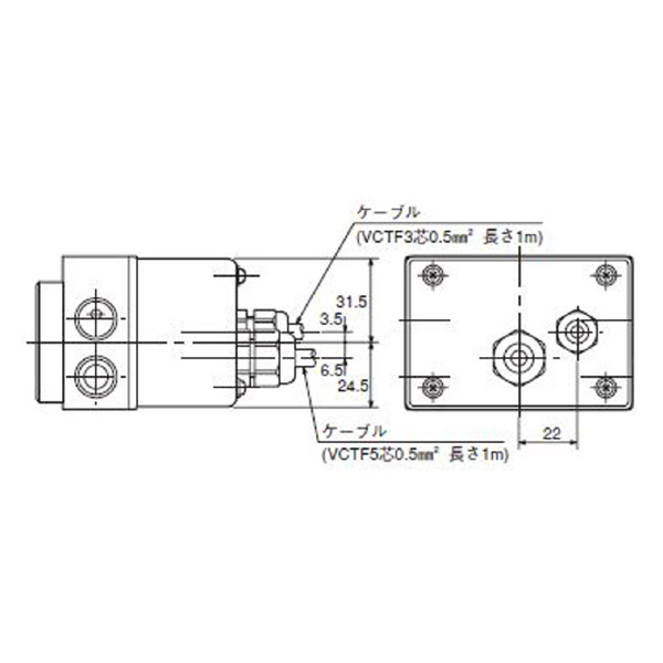 （株）ＴＡＩＹＯ デジタルフロースイッチ DFS3 デジタルフロースイッチ DFS3-1000-AC100V