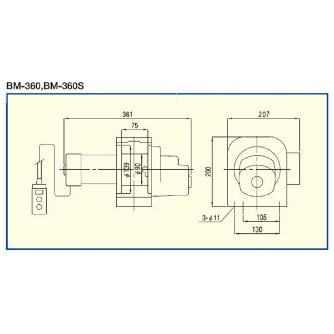 トーヨーコーケン（株） バッテリーマイティ BM バッテリーマイティ（ＤＣ１２Ｖ） BM-360