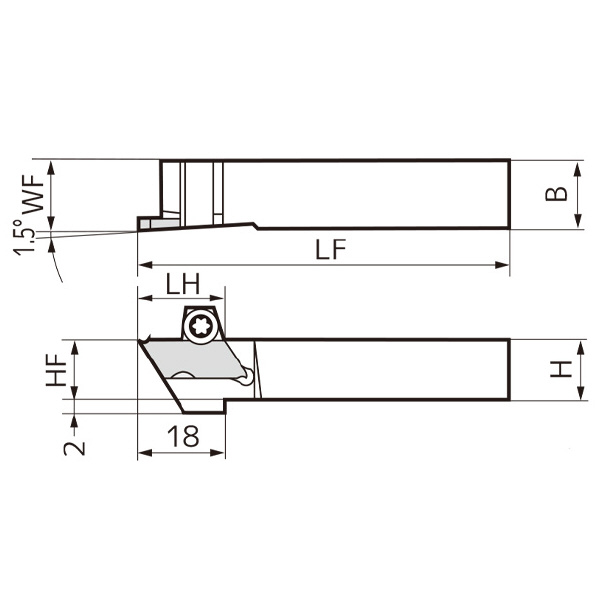 住友電気工業（株） SEC－小径突切りバイト ホルダ SCTR ＳＥＣ－小径突切りバイト　ホルダ SCTR1010-16