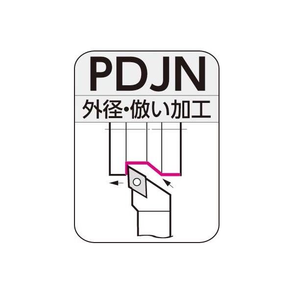 住友電気工業（株） SEC－外径バイト ホルダ PDJN ＳＥＣ－外径バイト　ホルダ PDJNL2525M11