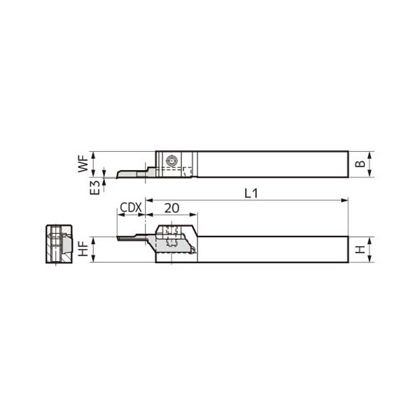 住友電気工業（株） SEC－極小径ボーリングバイト ホルダ CKB ＳＥＣ－極小径ボーリングバイト　ホルダ CKBR1212-16