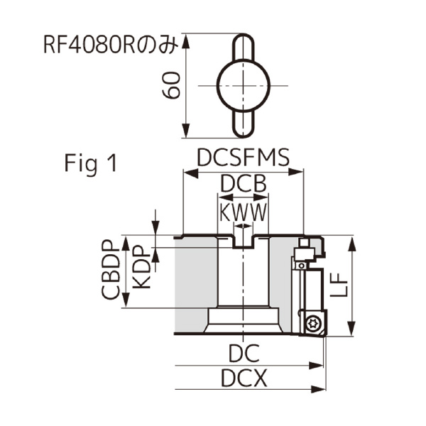 住友電気工業（株） アルミニウム合金用高速カッタ RF-R アルミニウム合金用高速カッタ RF4100R
