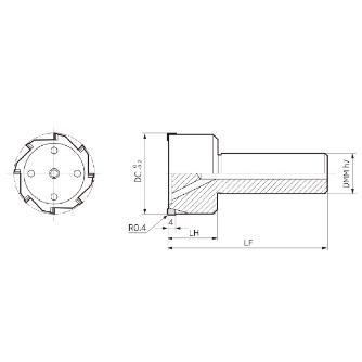 住友電気工業（株） スミダイヤエンドミル DFE スミダイヤエンドミル DFE8500GS DA2200