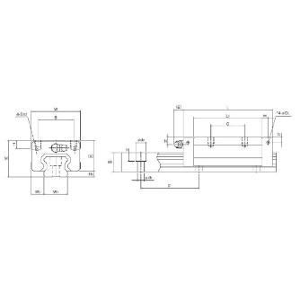 ＴＨＫ（株） LMガイド用ブロック SHS ＬＭガイド用ブロック SHS15V1SS(GK) BLOCK