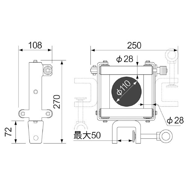 育良精機（株） 四面コロ ISH 四面コロ ISH-110