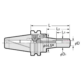 （株）日研工作所 ミニミニチャック MBT-MMC ミニミニチャック MBT40-MMC4-90