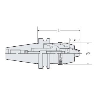 （株）日研工作所 NC用ドリルチャック NBT-NPU ＮＣ用ドリルチャック NBT40-NPU13-130