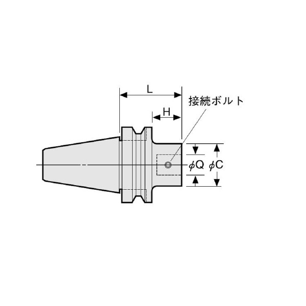 （株）日研工作所 ボーリング用ベースホルダ NBT-Q ボーリング用ベースホルダ NBT30-Q20-50