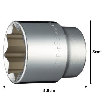 ＴＯＮＥ（株） ソケット(8角) 4E ソケット 4E-32
