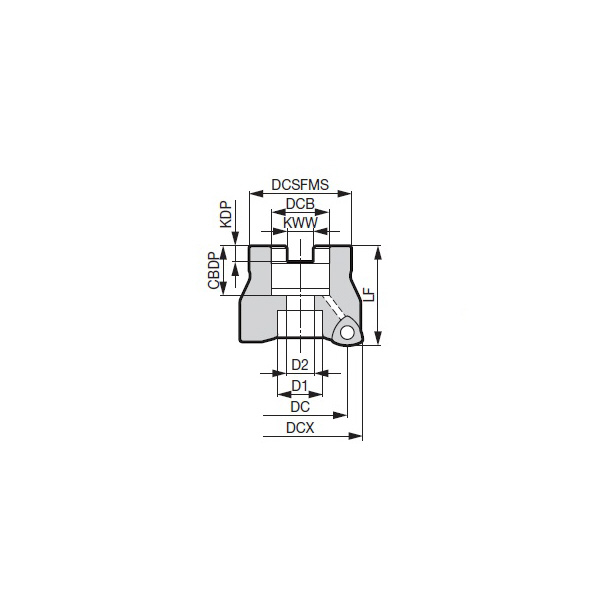 住友電気工業（株） SEC－スミデュアルミル カッタ DMSW-RS ＳＥＣ－スミデュアルミル　カッタ DMSW08050RS05