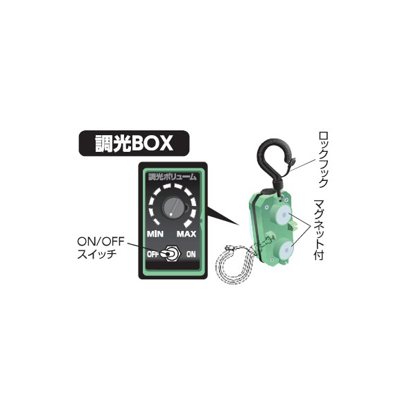 日動工業（株） LEDディスクバルーン300W L300W-AB-DIM ＬＥＤディスクバルーン３００Ｗ L300W-AB-DIM