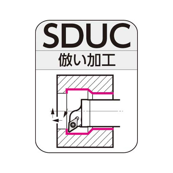住友電気工業（株） 内径旋削用スマートダンパー 交換式ヘッド SDUC 内径旋削用スマートダンパー　交換式ヘッド SDB32-SDUCR11T3-40