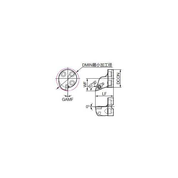 住友電気工業（株） 内径旋削用スマートダンパー 交換式ヘッド SDQC 内径旋削用スマートダンパー　交換式ヘッド SDB32-SDQCR11T3-40