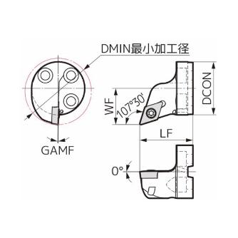 住友電気工業（株） 内径旋削用スマートダンパー 交換式ヘッド SDQC 内径旋削用スマートダンパー　交換式ヘッド SDB32-SDQCR11T3-40