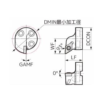 住友電気工業（株） 内径旋削用スマートダンパー 交換式ヘッド SDUC 内径旋削用スマートダンパー　交換式ヘッド SDB40-SDUCR11T3-50