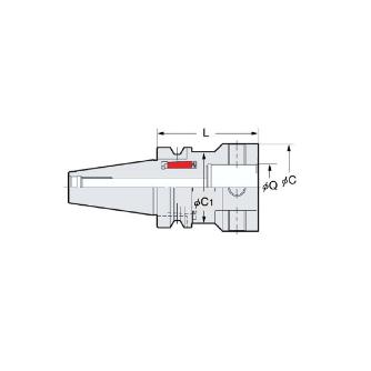 （株）日研工作所 メジャードリームモジュラー ベースホルダ NBT-MDQ メジャードリームモジュラー　ベースホルダ NBT30-MDQ26-60