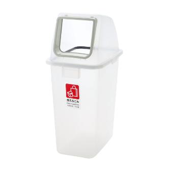 （株）リッチェル 分別ユニバーサルペール 65(本体) 半透明 分別ユニバーサルペール ﾌﾞﾝﾍﾞﾂﾕﾆﾊﾞｰｻﾙﾍﾟｰﾙ65ﾎﾝﾀｲ ﾊﾝﾄｳﾒｲ