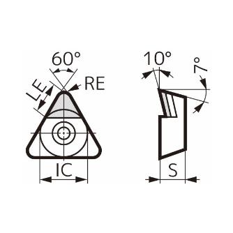 住友電気工業（株） スミダイヤ スローアウェイチップ NF-TCMT スミダイヤ　スローアウェイチップ NF-TCMT110204 DA2200
