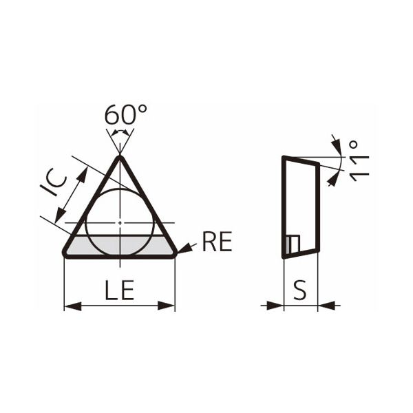 住友電気工業（株） スミダイヤ スローアウェイチップ NF-TPGN-P スミダイヤ　スローアウェイチップ NF-TPGN110308P DA2200
