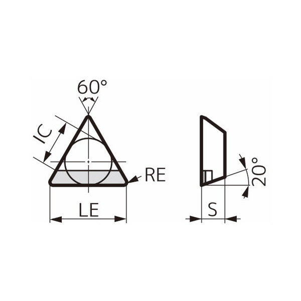 住友電気工業（株） スミダイヤ スローアウェイチップ NF-TEGN-P スミダイヤ　スローアウェイチップ NF-TEGN110308P DA2200