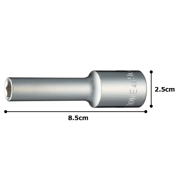 ＴＯＮＥ（株） ディープソケット(6角) 4S ディープソケット 4S-09L