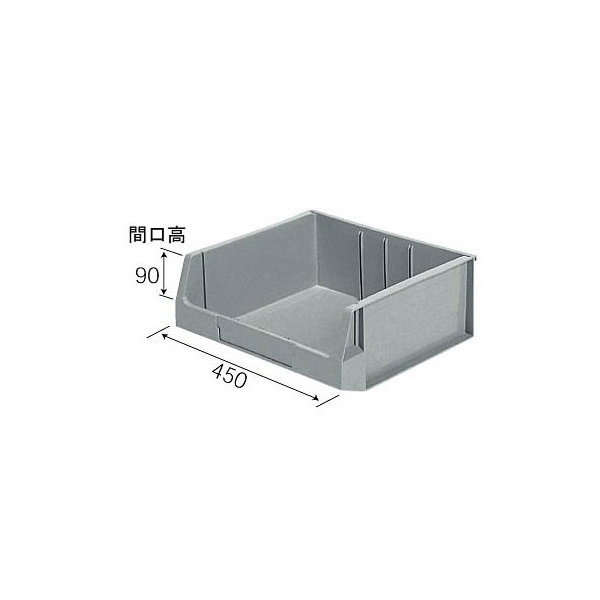 三甲（株） ハンガーラックコンテナー ハンガーラックコンテナー 202006-00 HL-20 ﾗｲﾄｸﾞﾚｰ