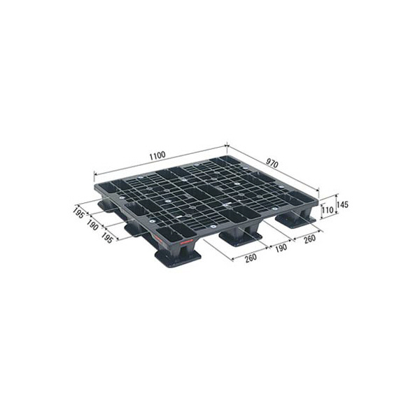 三甲（株） パレット SNタイプ パレット　ＳＮタイプ（方向指示ピース付） 810600-01 SN4-097110 ﾌﾞﾗｯｸ