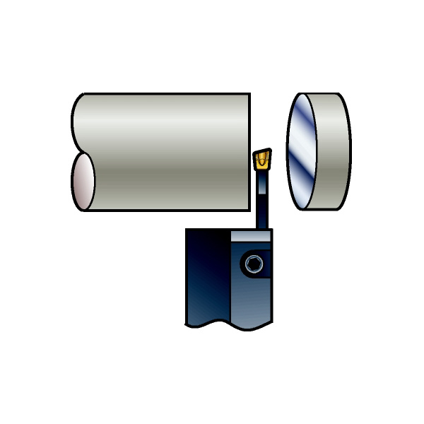 サンドビック（株） Qカット チップ 【C】 L151.2 Ｑカット　チップ　【Ｃ】 L151.2-200 05-5F 2135