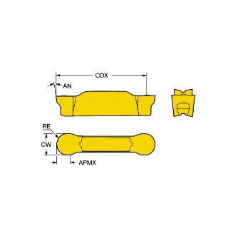 サンドビック（株） コロカット1ー2 チップ 【C】 N123 コロカット１－２　チップ　【Ｃ】 N123E2-0200-RO 2135