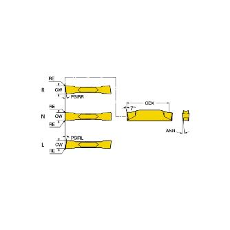サンドビック（株） コロカット1-2 チップ N123 コロカット１－２　チップ　【Ｃ】 N123F1-0250-0002-CM 2135
