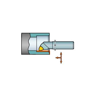 サンドビック（株） コロターン111 ボーリングバイト【F】 A10K-SWLP コロターン１１１　ボーリングバイト【Ｆ】 A10K-SWLPR 04-R