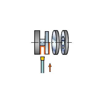 サンドビック（株） コロカット1ー2 ブレード 【F】 RF123-B1 コロカット１－２　ブレード　【Ｆ】 RF123G25-25B1