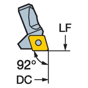 サンドビック（株） デュオボア カートリッジ 391.38 ファインボーリング　カートリッジ　【Ｅ】 391.38U-2TC11A