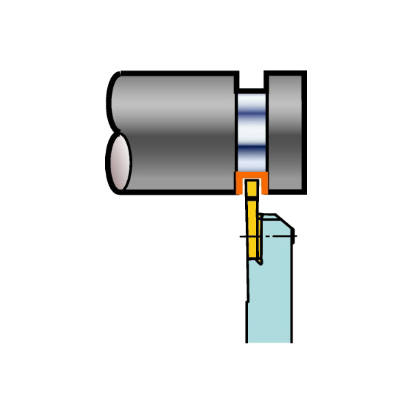 サンドビック（株） コロカットXS チップ 【C】 MAG コロカットＸＳ　チップ　【Ｃ】 MAGL 3 050 H13A