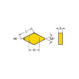 サンドビック（株） TーMaxP セラミックチップ 【D】 DNGA Ｔ－ＭａｘＰ　セラミックチップ　【Ｄ】 DNGA 15 04 12T02520 6190