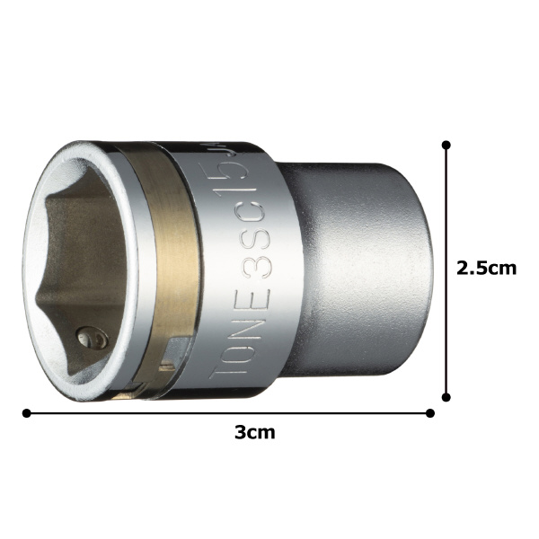 ＴＯＮＥ（株） ナットキャッチソケット(6角) 3SC ナットキャッチソケット 3SC-15