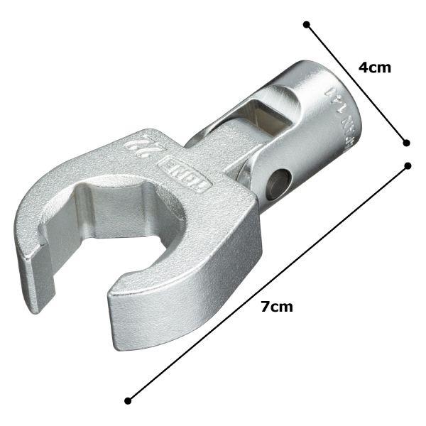 ＴＯＮＥ（株） フレックスクロウフットレンチ 3SCF フレックスクロウフットレンチ 3SCF-22F