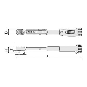 ＴＯＮＥ（株） プレセット形トルクレンチ(ダイレクトセット・ホールドタイプ) T3MN50H プレセットトルクレンチ T3MN50H