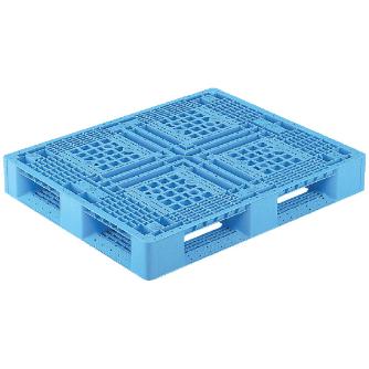 三甲（株） パレット(片面使用型) パレット（片面使用型） 808902-00 D4-911-2 ﾗｲﾄﾌﾞﾙｰ